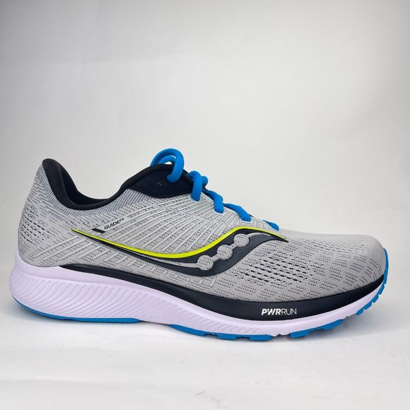 Saucony Mens Guide 14 Wide Gray Blue Running Shoes Size 9.5&11.5 W S20655-55 main image 7